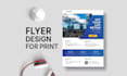 create great flyer or one pager designs