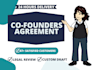 draft co founders agreement for startups