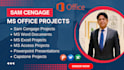 do your microsoft office, sam cengage project, assignments, modules urgently
