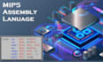 write program in mips and x86 assembly language
