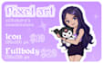 draw pixel art commission