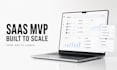 build your saas, mvp or custom web application clean and scalable architecture