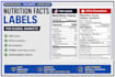 create fda compliant nutrition facts label for you