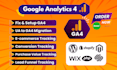 setup google analytics 4, ga4 ecommerce, migration, ads conversion tracking GTM