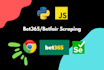 scrape bet365, betfair, betvictor, betway, coral, unibet, ladbrokes, 10bet