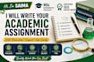 write your acedmic assignments