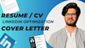 write your resume, cover letter and optimize linkedin