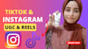 create english,french and arabic tiktok or instagram ugc