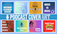 design podcast cover art or podcast thumbnail