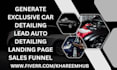 generate exclusive car detailing lead auto detailing landing page sales funnel