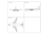 create orthographic projection and isometric views in autocad