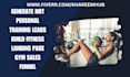 generate hot personal training leads build fitness landing page gym sales funnel