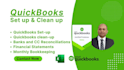 do quickbooks bookkeeping, setup, cleanup and reconciliation