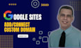 direct your domain to google sites