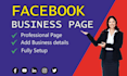 do facebook business page creation, fb fan page setup banner