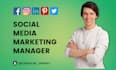 be your social media marketing manager and content creator