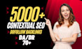 do high quality contextual seo dofollow backlinks