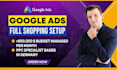 set up your google shopping ads, merchant center and optimize your attributes