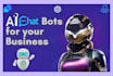 build your own ai chatbot using chatgpt API integrate in your website