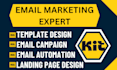 do convertkit, mailchimp email template design activecampaign email automations