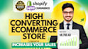 do ecommerce website or shopify store desgn or ecommerce online store