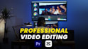 do professional video editing