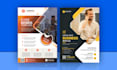provide professional modern business flyer design services