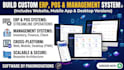build a custom erp, pos, and management web application with pwa