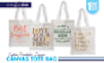 design canvas tote bag, paper bag, shopping bag