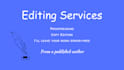 proofread and copy edit your book manuscript