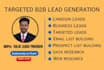 do targeted b2b lead generation and prospect list building