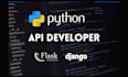 build custom flask django rest api python web development