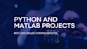 do programming projects in python and matlab