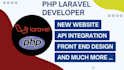 be your PHP laravel developer, do bug fixing and frontend