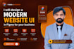 design a modern website UI in figma for your business
