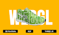 create 3d website and animation with webgl, three js and r3f