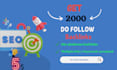 do SEO quality backlinks dofollow , link building service