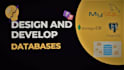 do database design and development projects using sql queries