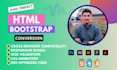convert figma to HTML PSD to HTML xd to html using bootstrap, sass