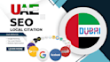 create 200 best local citations for dubai uae for local SEO