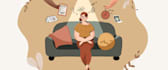 draw a flat illustration based on your imagination