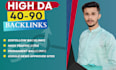 do high da guest post with permanent dofollow backlinks