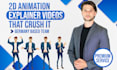 do premium custom explainer video animation