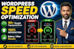 speed up your wordpress website for better performance and core web vitals