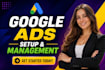 be your google ads specialist to setup and manage PPC campaigns