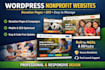 build a nonprofit charity donation website for ngo or 501c3