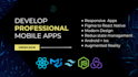 be your mobile app developer react native javascript redux android, ios