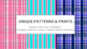 design seamless linear vector pattern textile prints  design