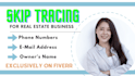 do targeted skip tracing for real estate business