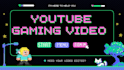 do youtube gaming video montage with free preview edit